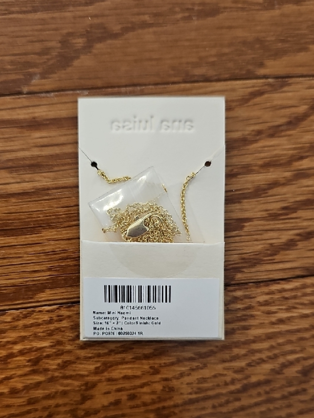 Ana Luisa Gold Pearl Pendant Necklace - Picture 2 of 4